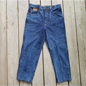 SPETTRO Jeans Mens Vintage Acid Wash Jeans 33x32